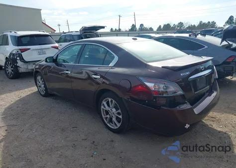 2014 Nissan Maxima 3.5 Sv z USA, uszkodzony, nr VIN 1N4AA5AP2EC457057